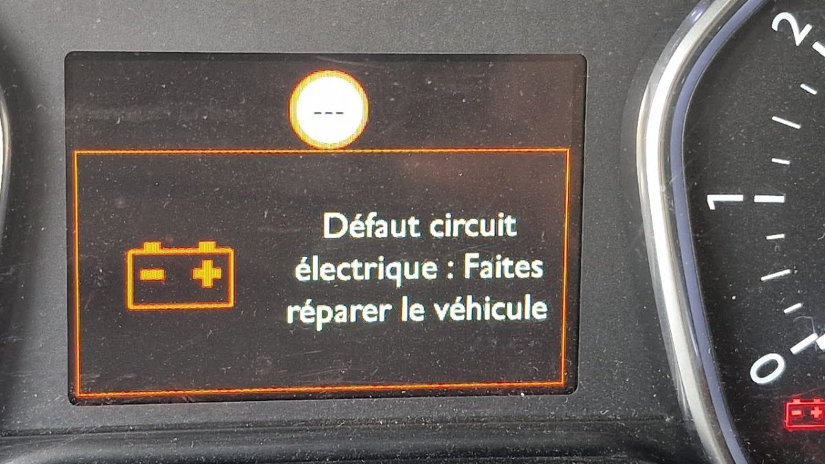 Defaut Circuit Electrique Faites Reparer Le Vehicule 3008